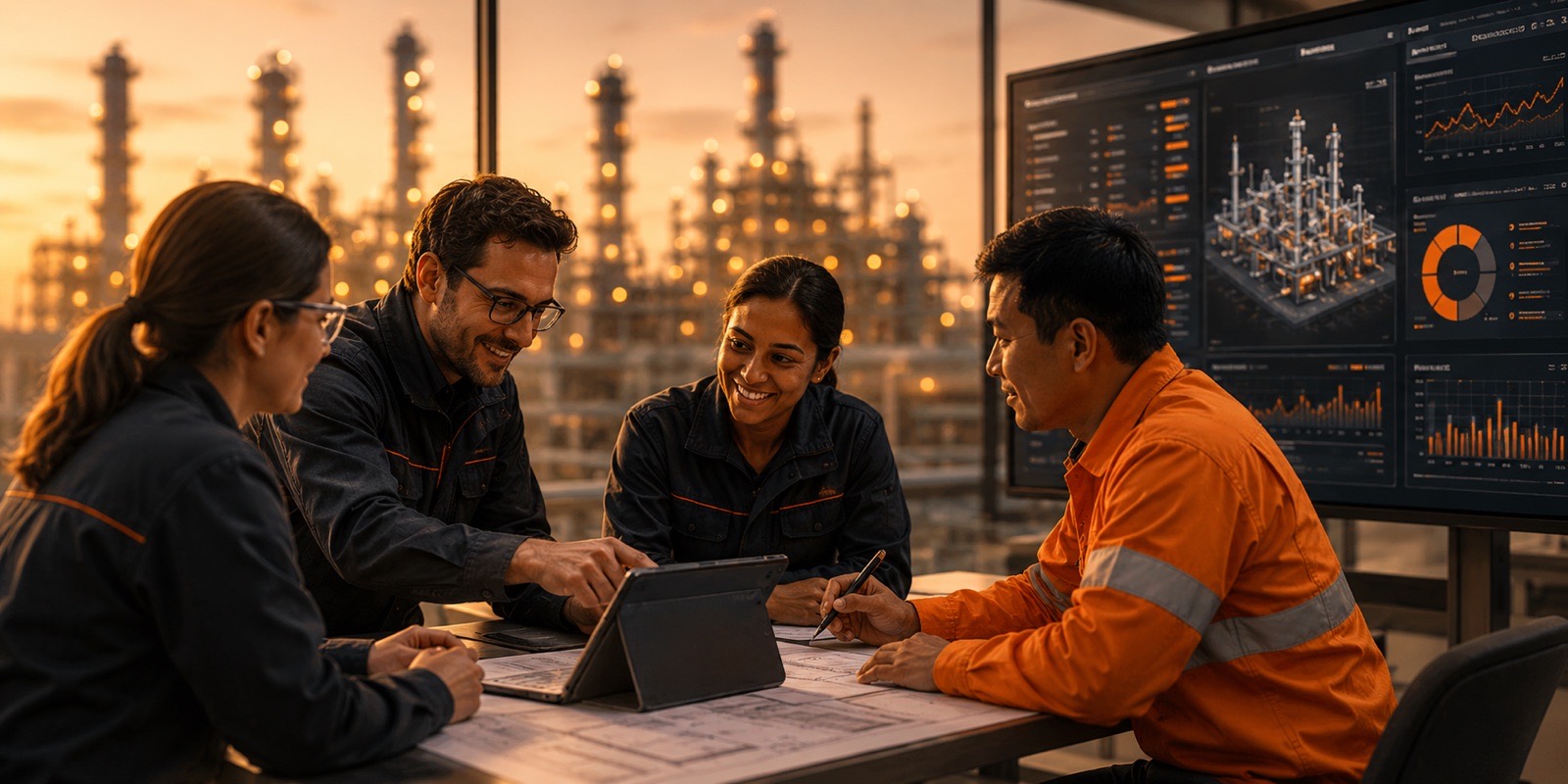 Refinery integrity operations team